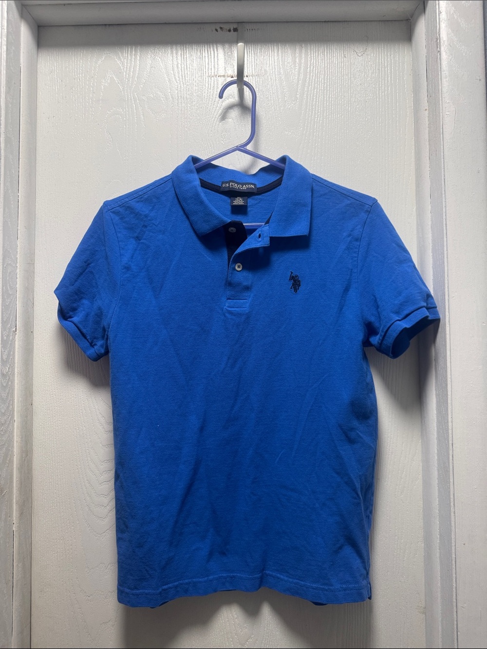 U.S. Polo Assn. Royal Blue Short-Sleeve Polo